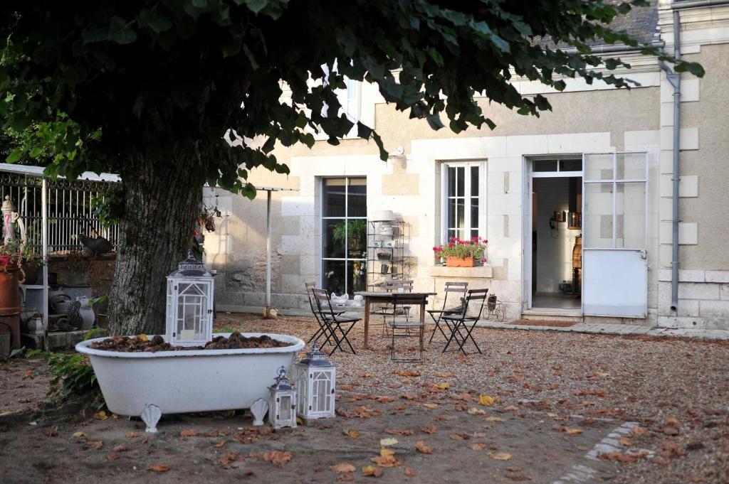 Chambres Et Tables D'Hotes Le Voriou Couddes Esterno foto